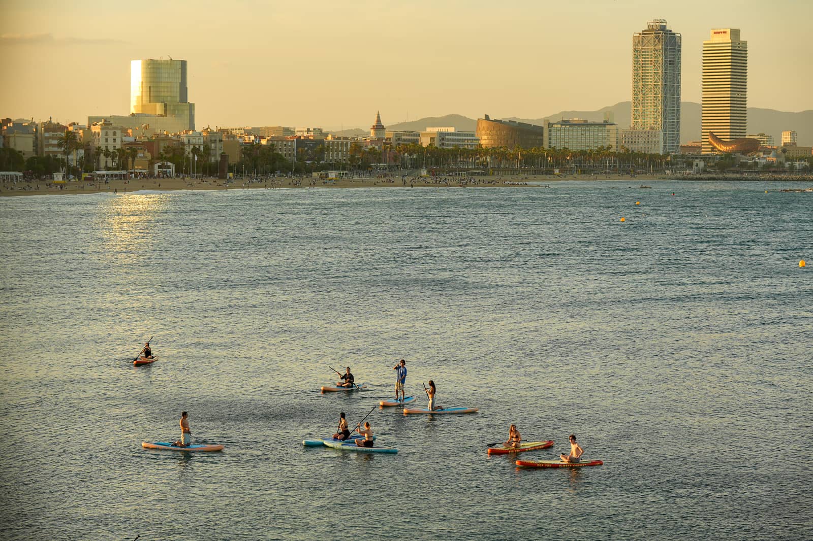 π
πββοΈ Sunset Paddle Surf