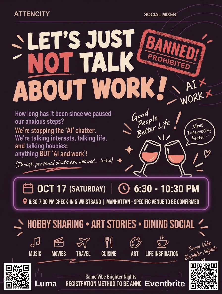 An Evening of Passions, Stories & Connections