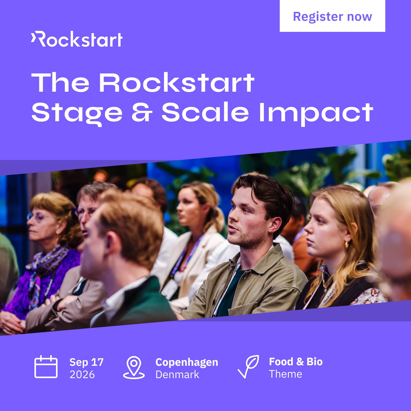The Rockstart Stage & Scale Impact: Food & Bio Edition