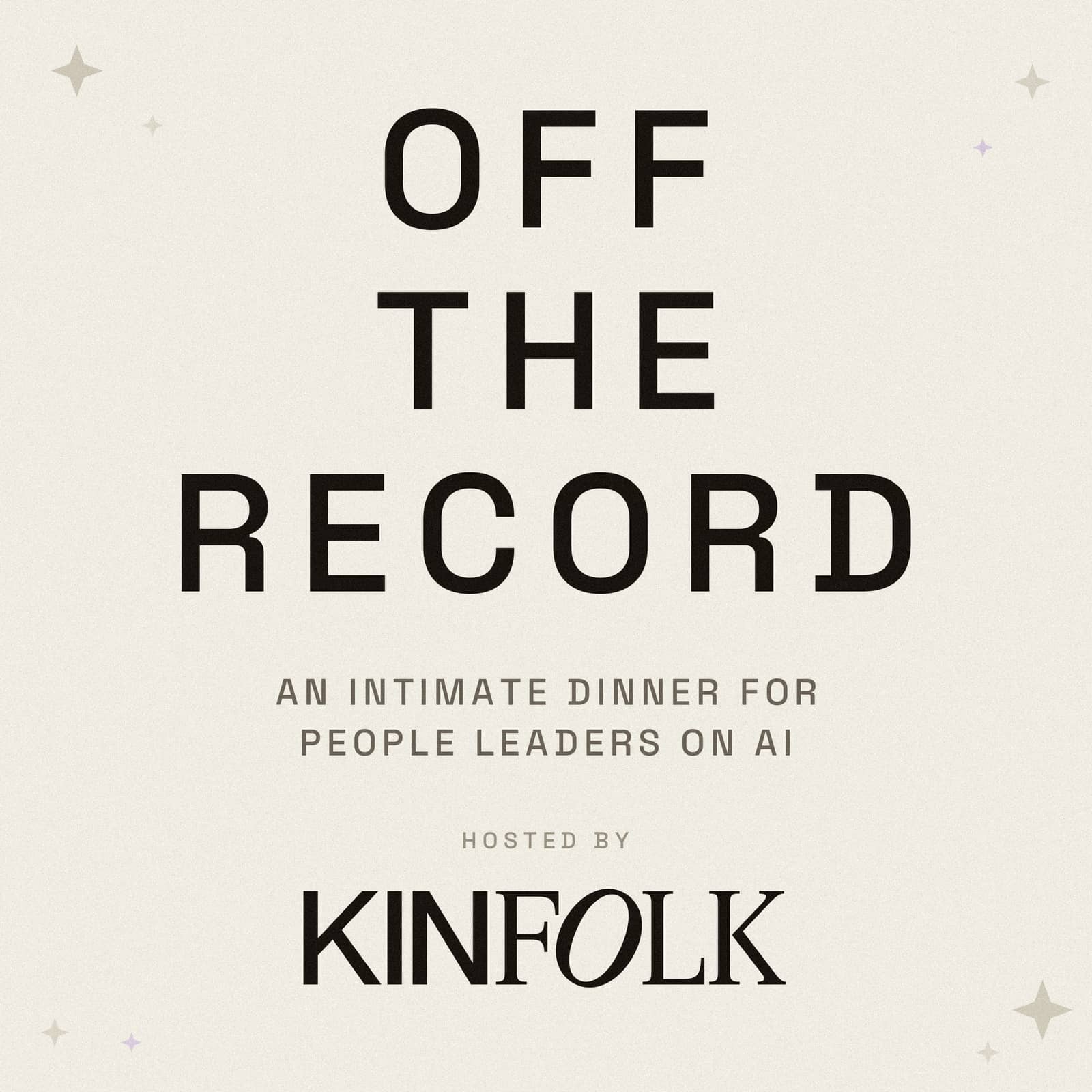 Off the Record: AI for People Leaders