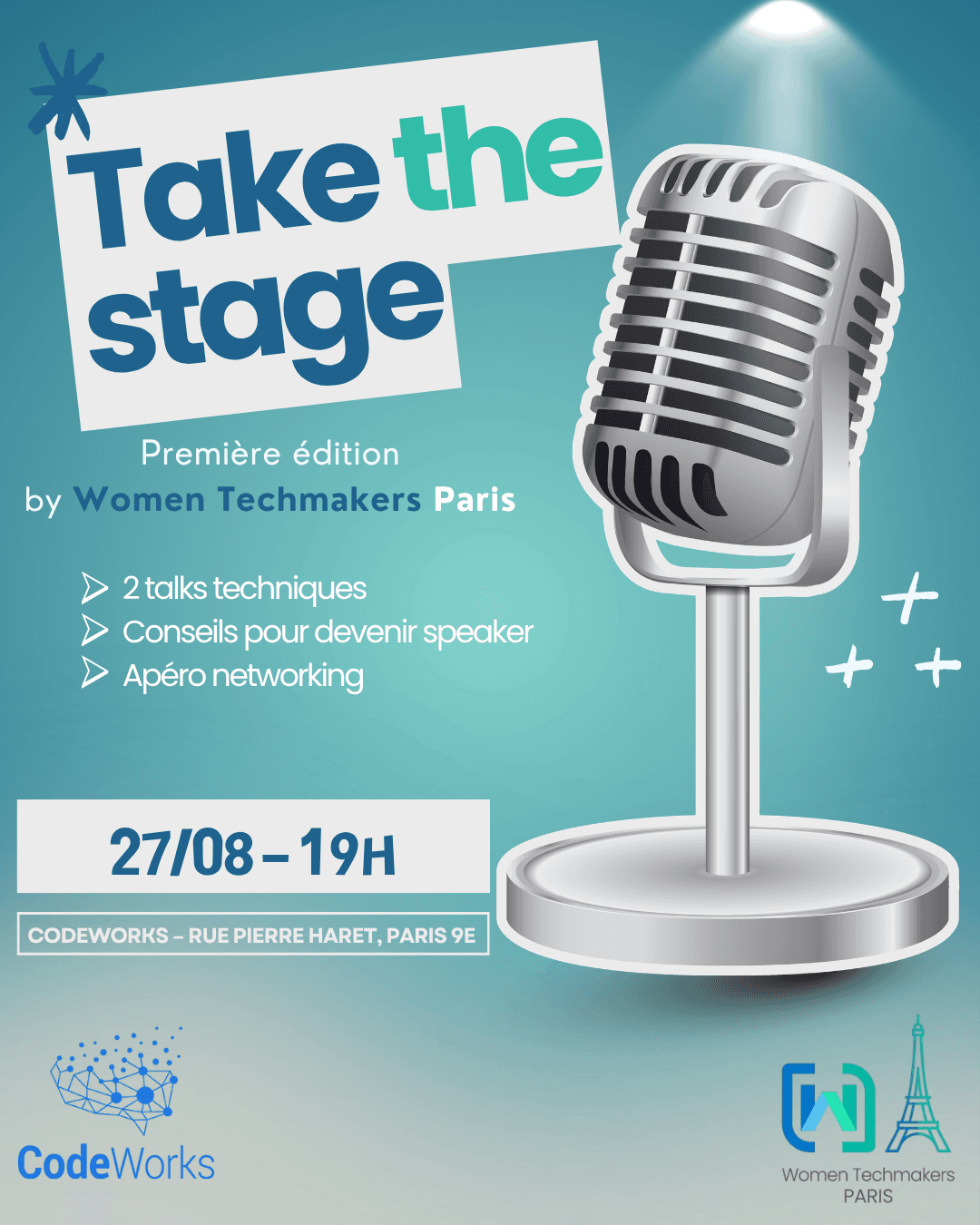 Take the Stage by Women Techmakers π€π