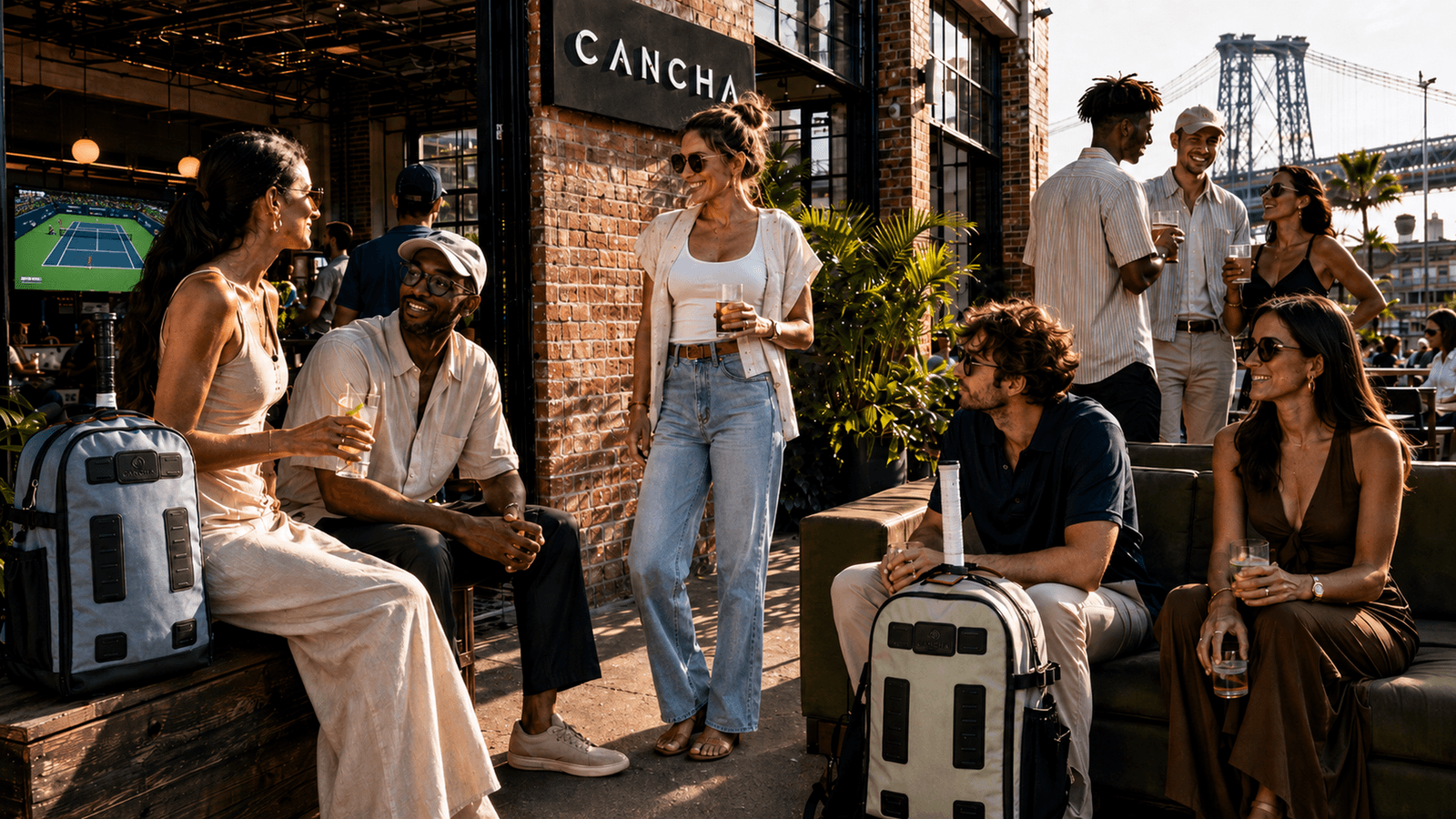 Brooklyn US Open Clubhouse: Cancha x AD-IN