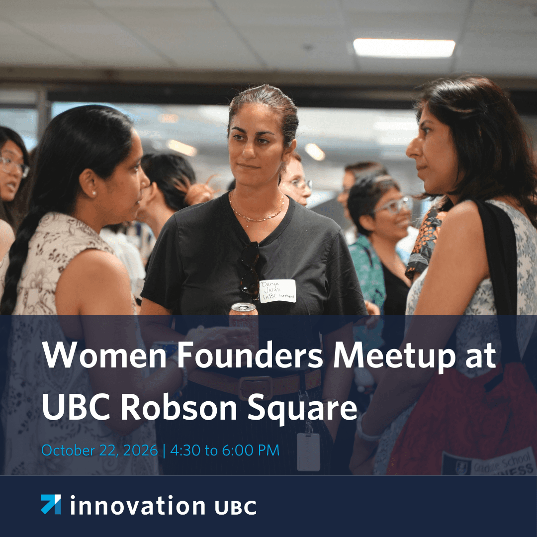 Women Founders Meetup at UBC Robson Square