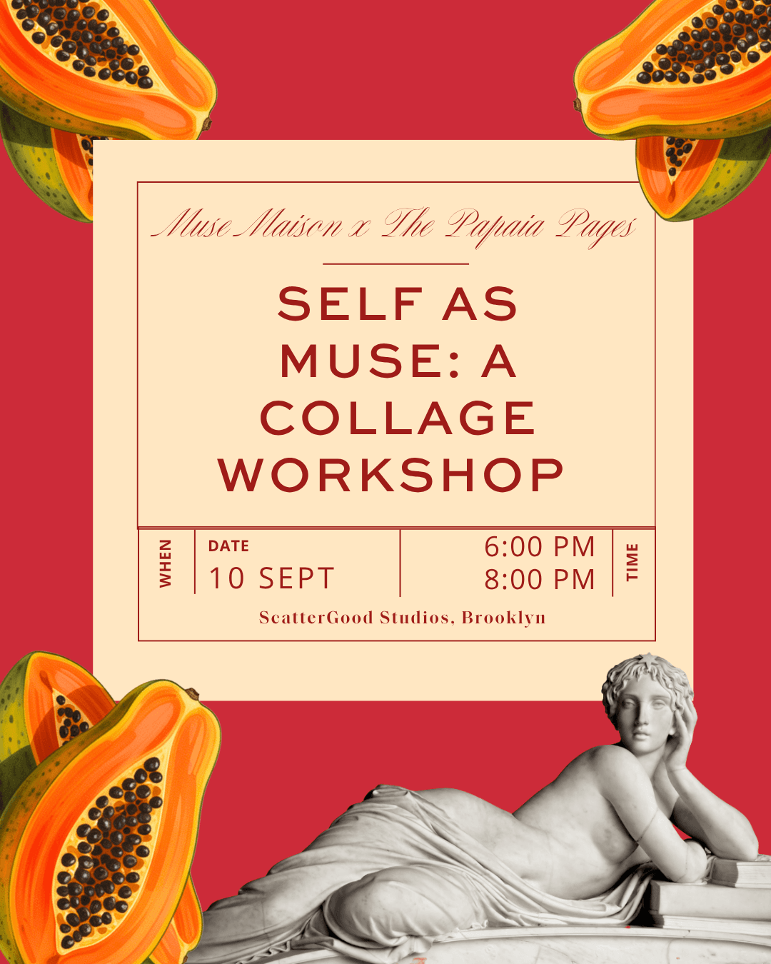 Self as Muse: A Collage Workshop ✨