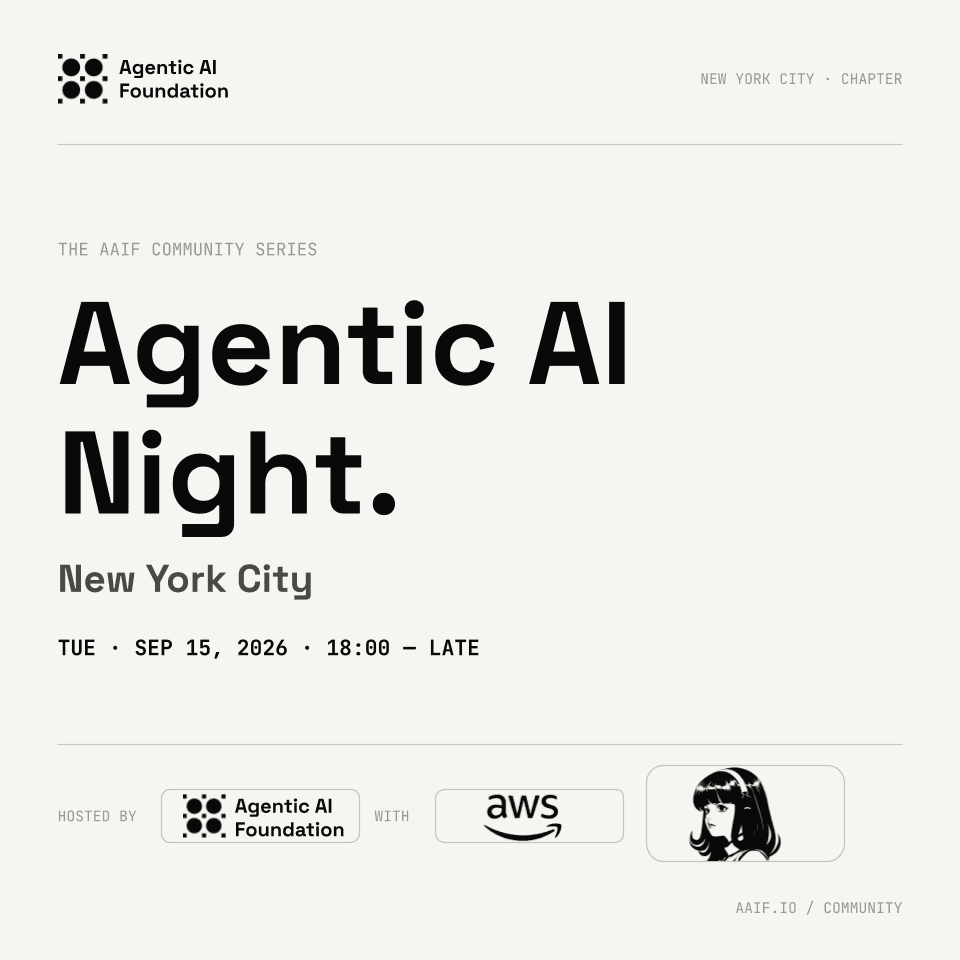AAIF NYC: Agentic AI Night with Nous Research