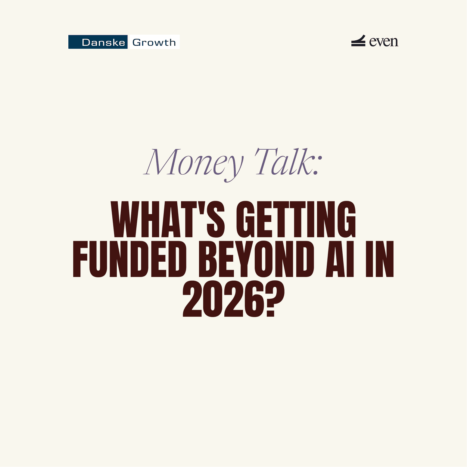 🫰Money talk: What's getting funded beyond AI in 2026?