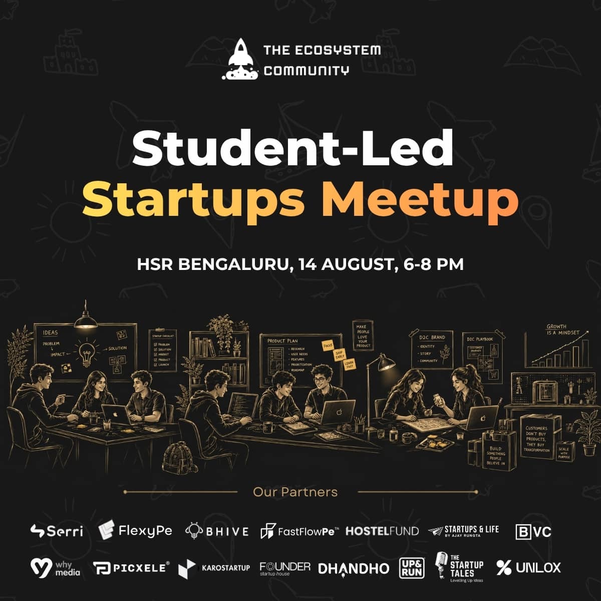 Student-Led Startups Meetup | Bengaluru
