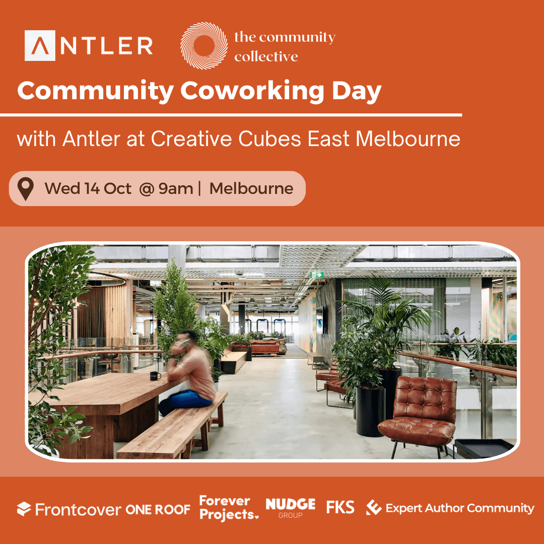 π΅ Melbourne Community Coworking Day with Antler @ Creative Cubes East Melbourne