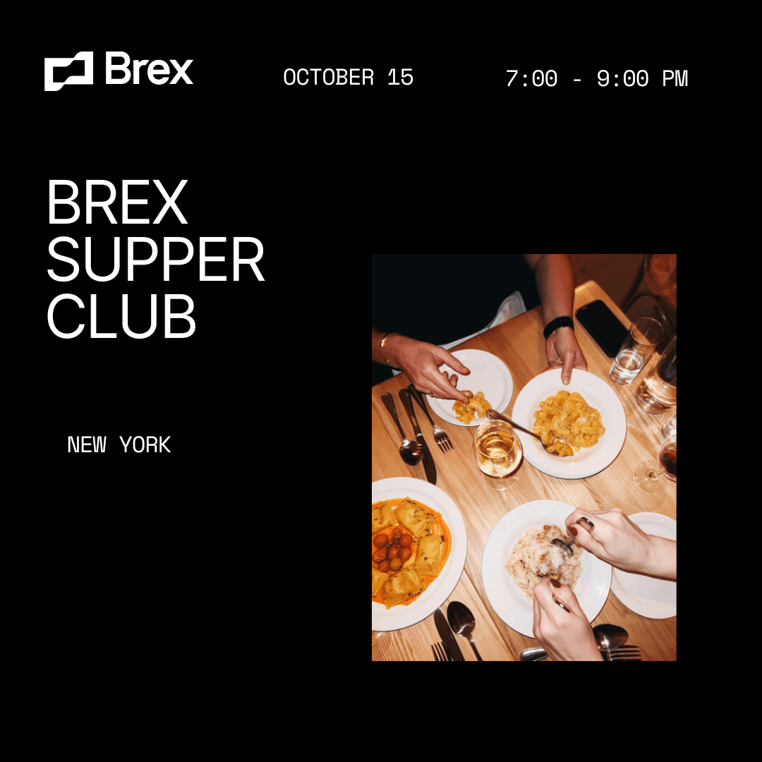 Brex Supper Club NYC