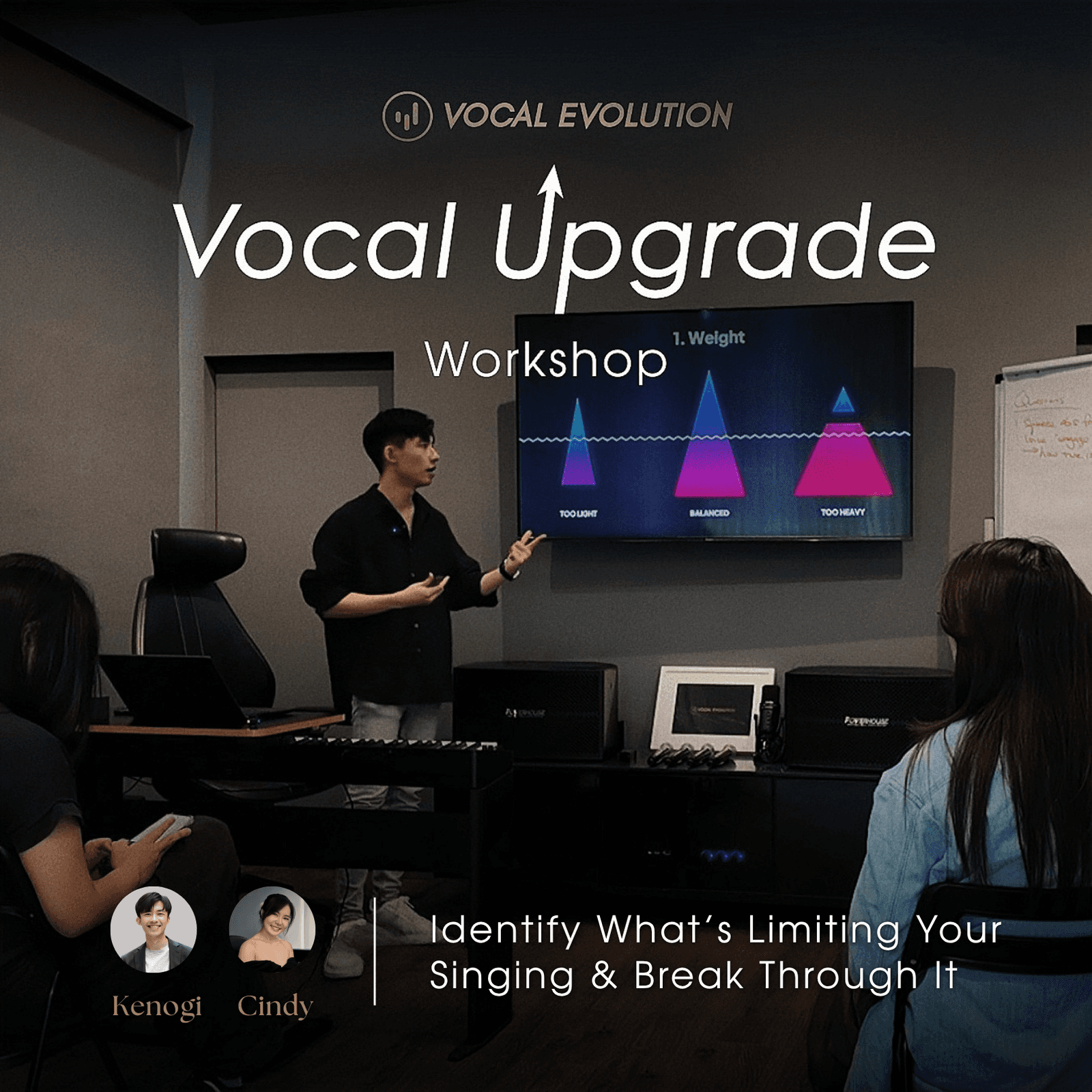 The Vocal Upgrade Workshop — Identify What’s Limiting Your Singing & Break Through It (Pay What You Want)