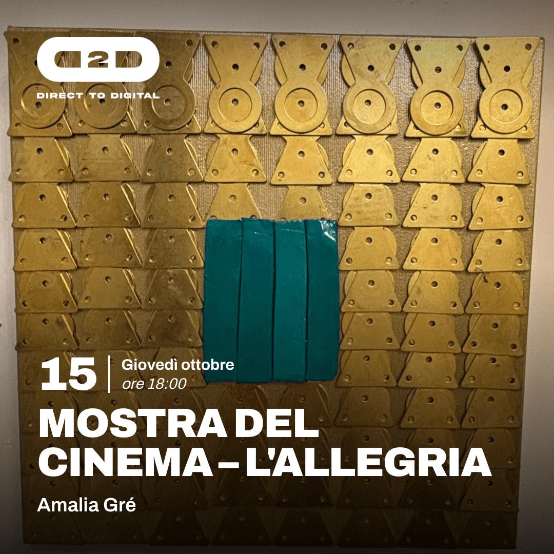 MOSTRA DEL CINEMA – L'ALLEGRIA (Amalia Gré)