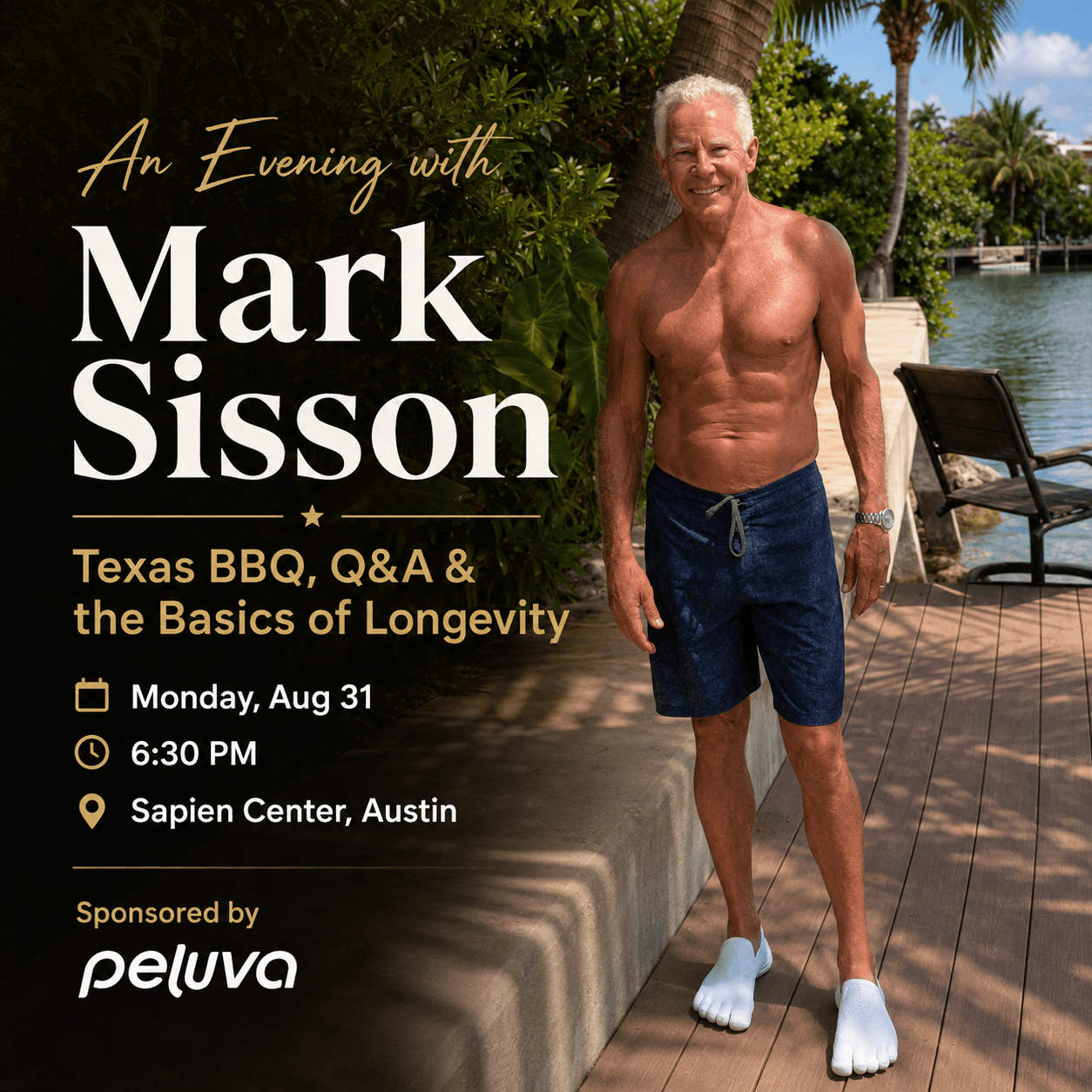 An Evening with Mark Sisson: Texas BBQ, Q&A & the Basics of Longevity