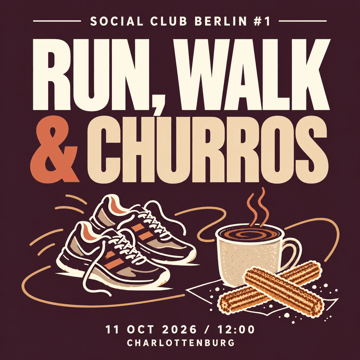 Social Club Berlin #1: Run, Walk & Churros πβ