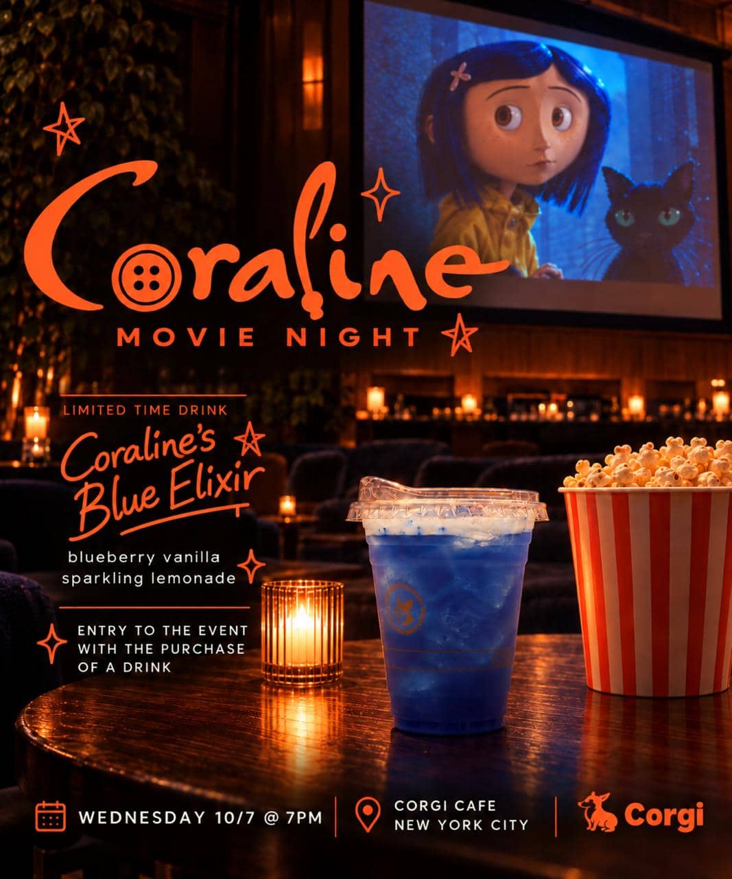 Spooktober Movie Night - Coraline