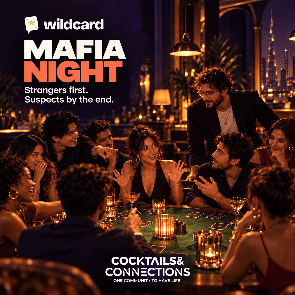 Mafia Game Night: Trust No One ๐ญ