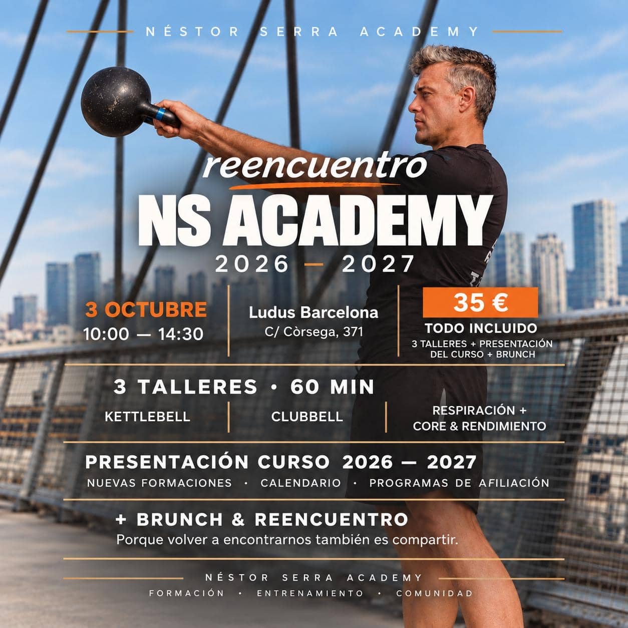 NSA - Reencuentro KETTLEBELL - CORE - RESPIRACIÓN - CLUBBELL