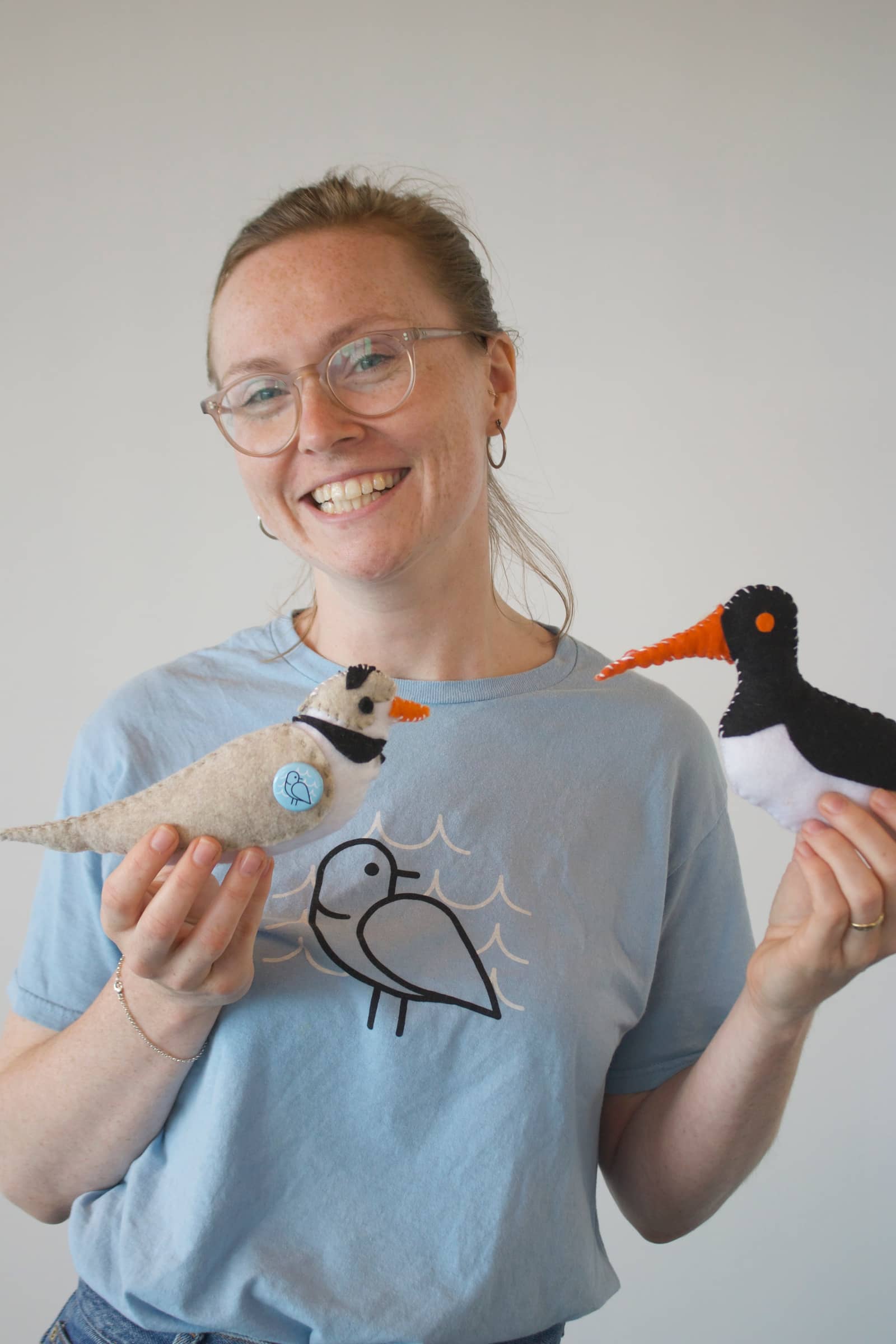 Shorebird Arts & Crafts: Sewing with Caitlyn and NYC Plover Project