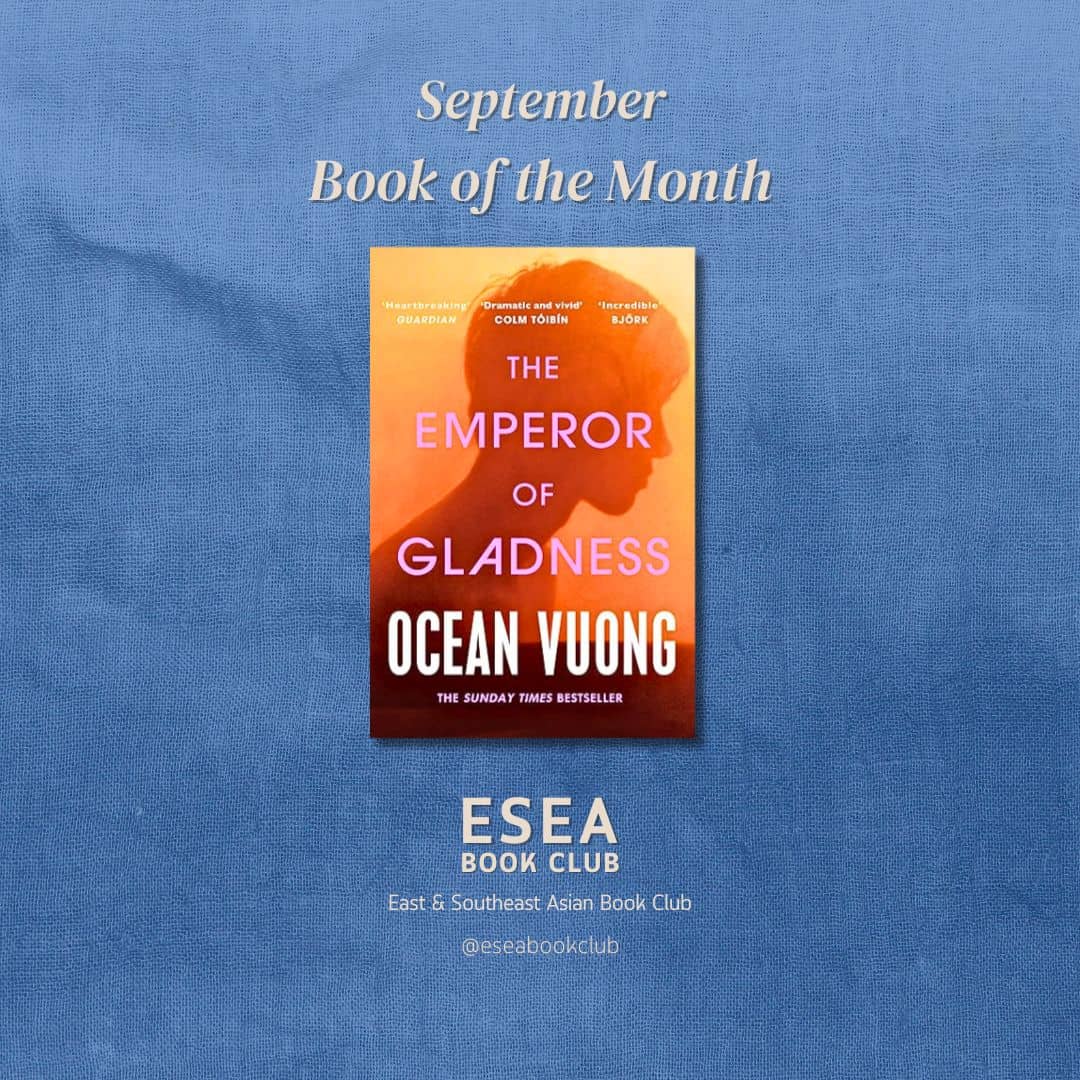 September Book Club - Emperor of Gladness by Ocean Vuong