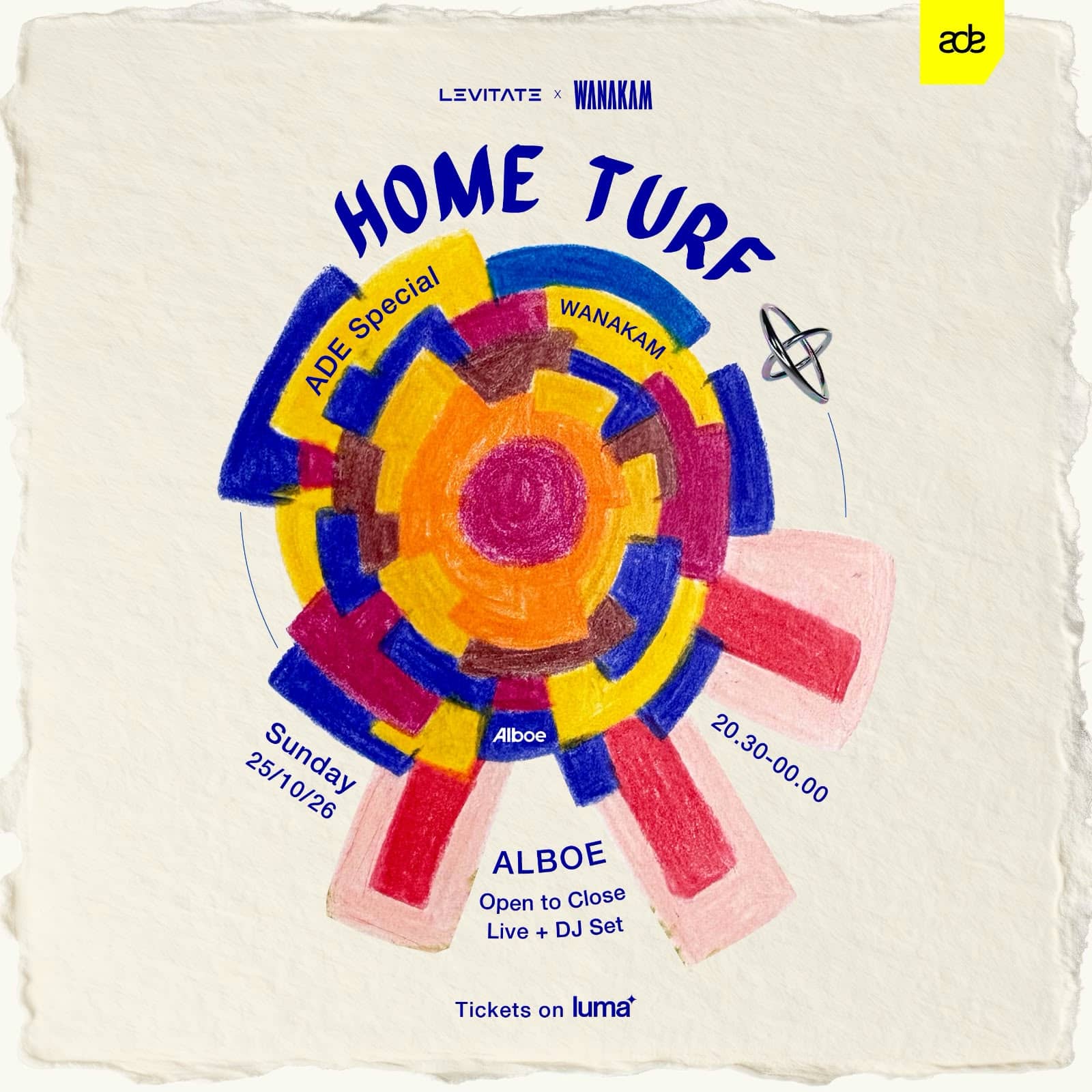 LEVITATE X WANAKAM Presents Home Turf - ADE Edition