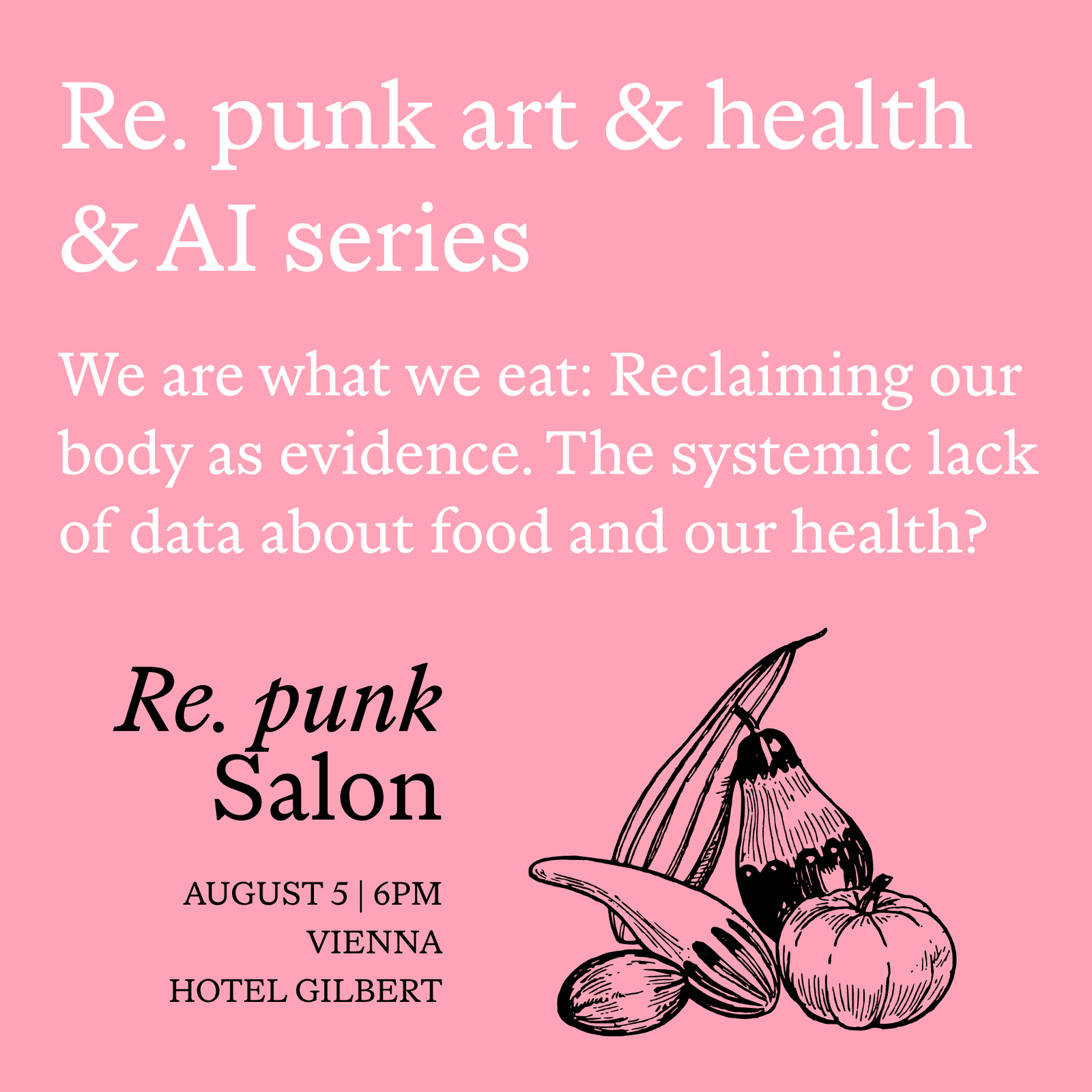 Re. punk Salon: Art & Health & AI Series