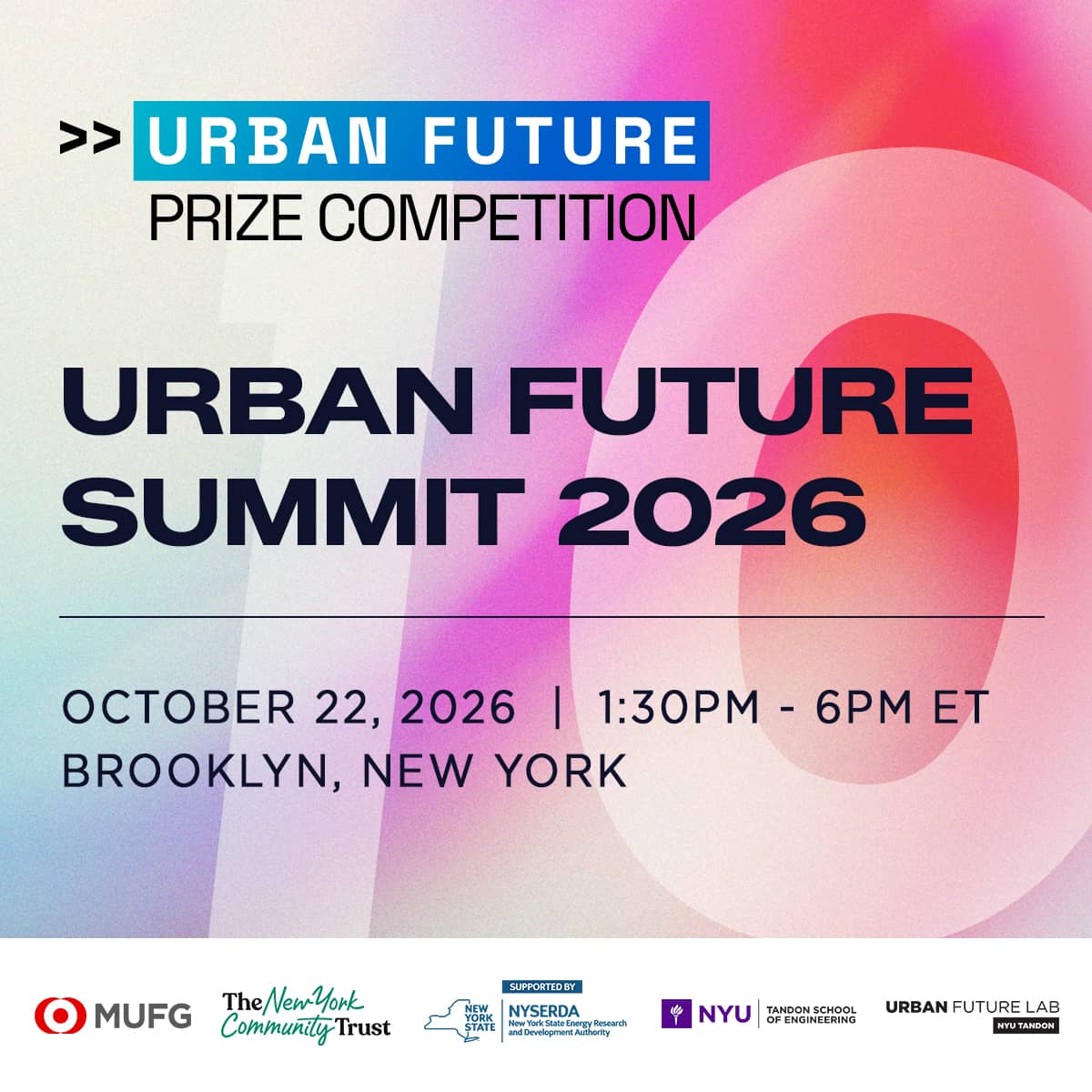 2026 Urban Future Summit: 10 Years of Impact