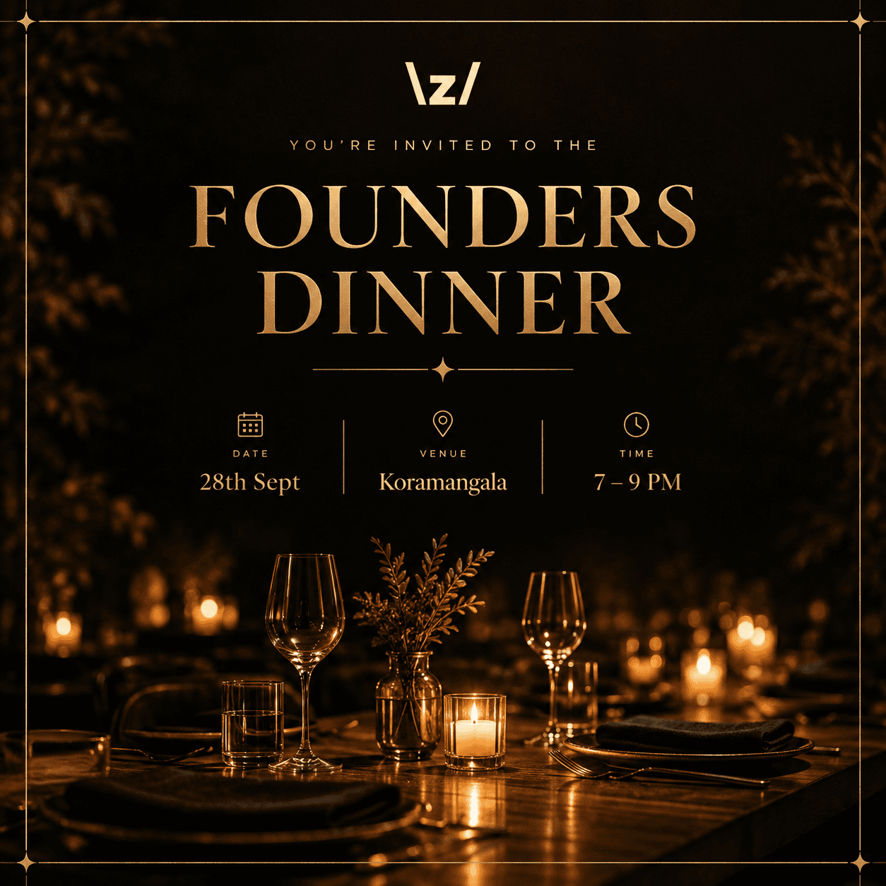 Founders Dinner
