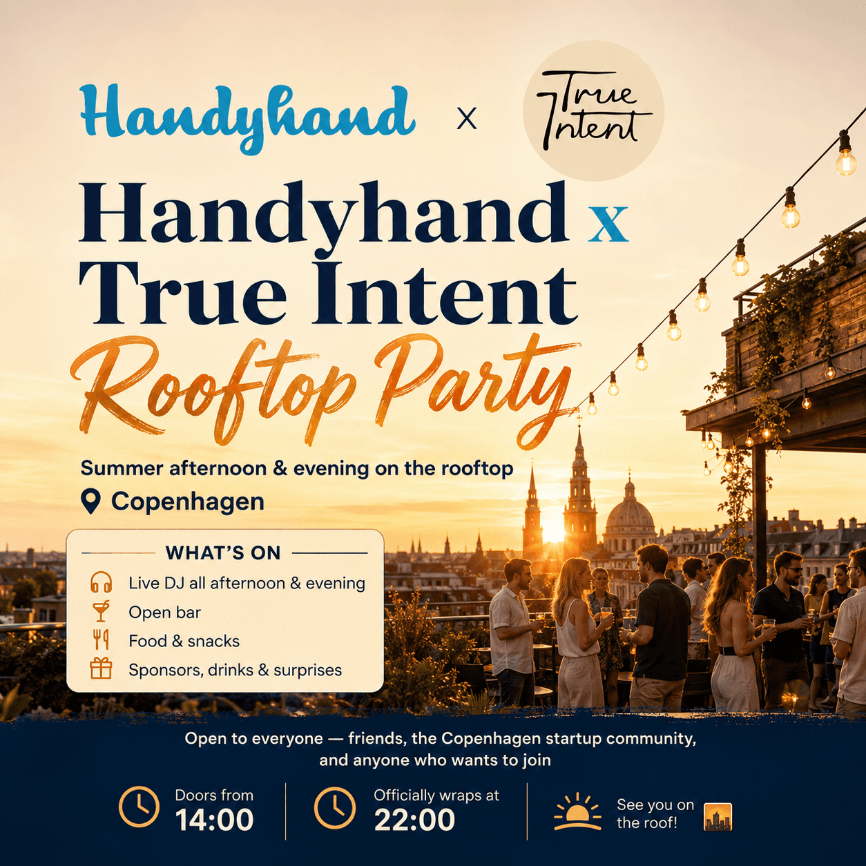 Handyhand Rooftop Party