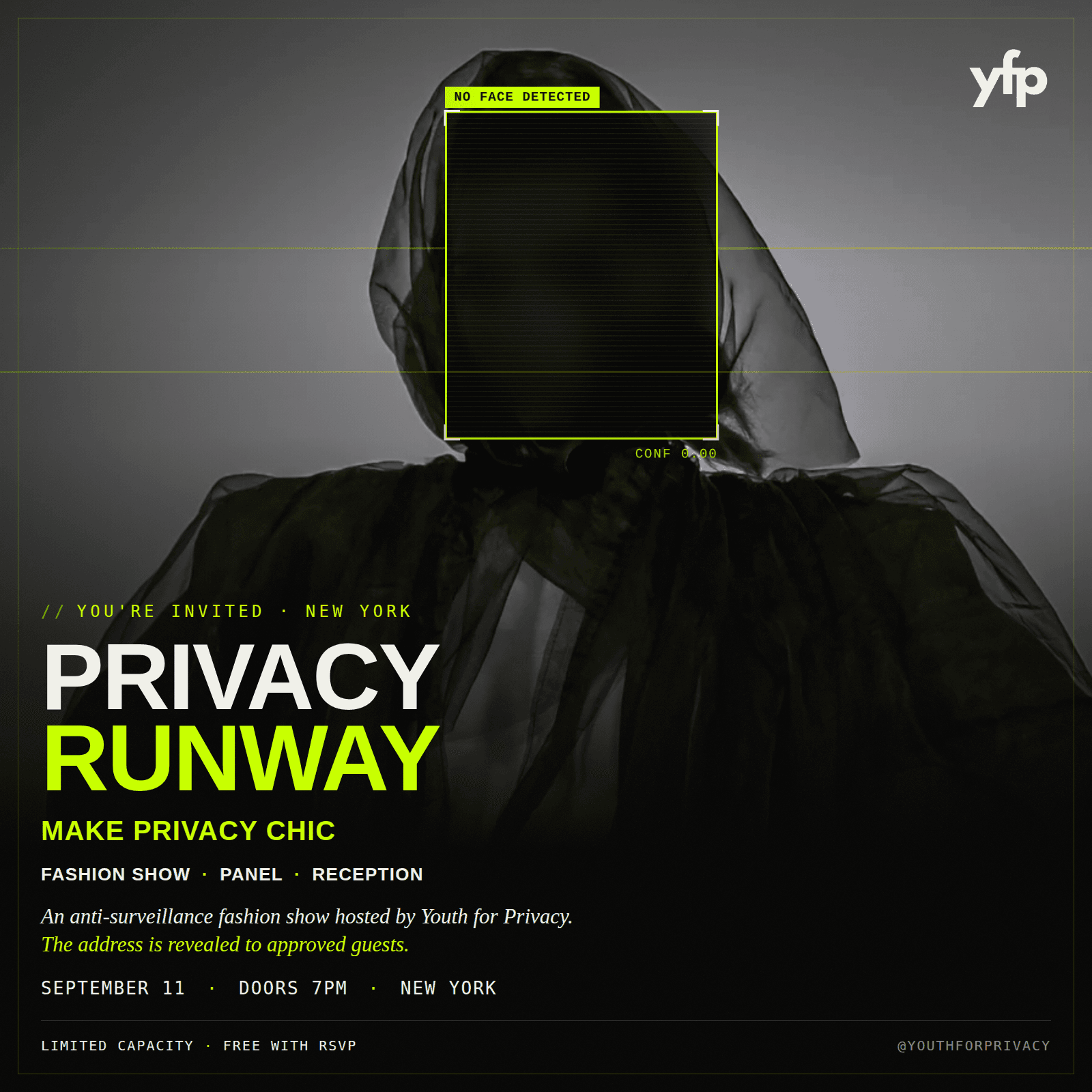Privacy Runway - Anti-surveillance fashion show