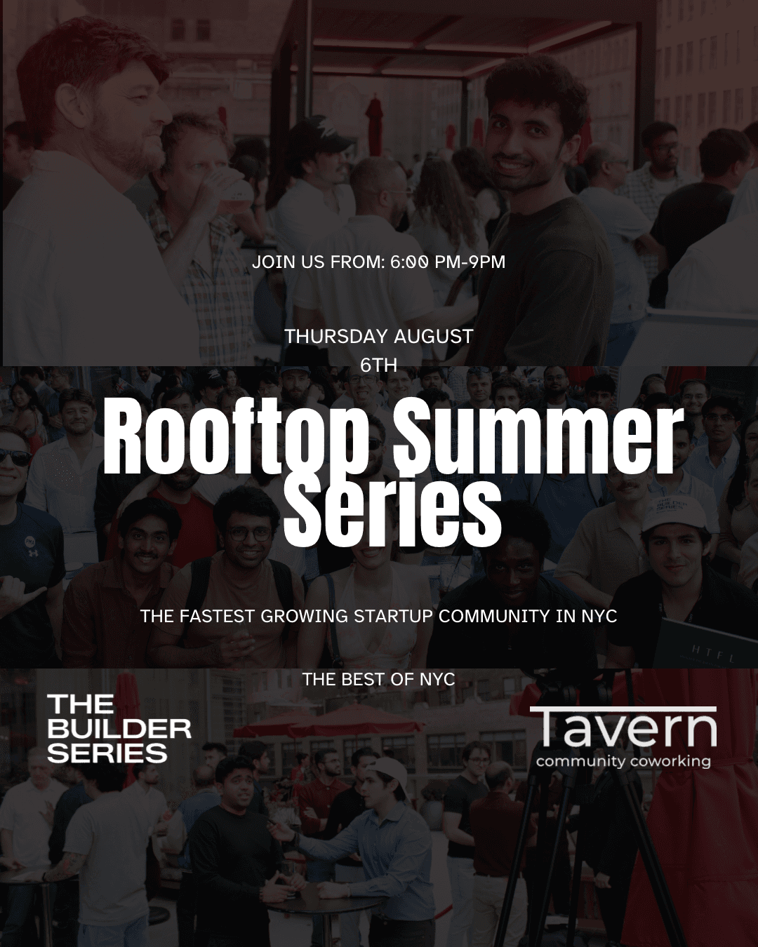 The Builder Series: Founder, Investor & Operator Nights - August 6th
