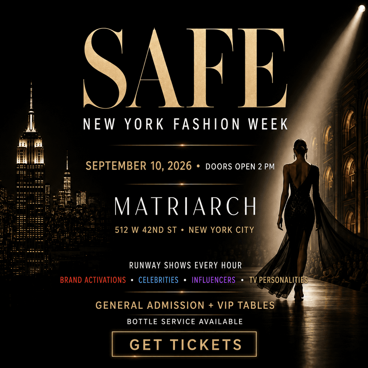 WOW NYFW x SAFE - City of Stars