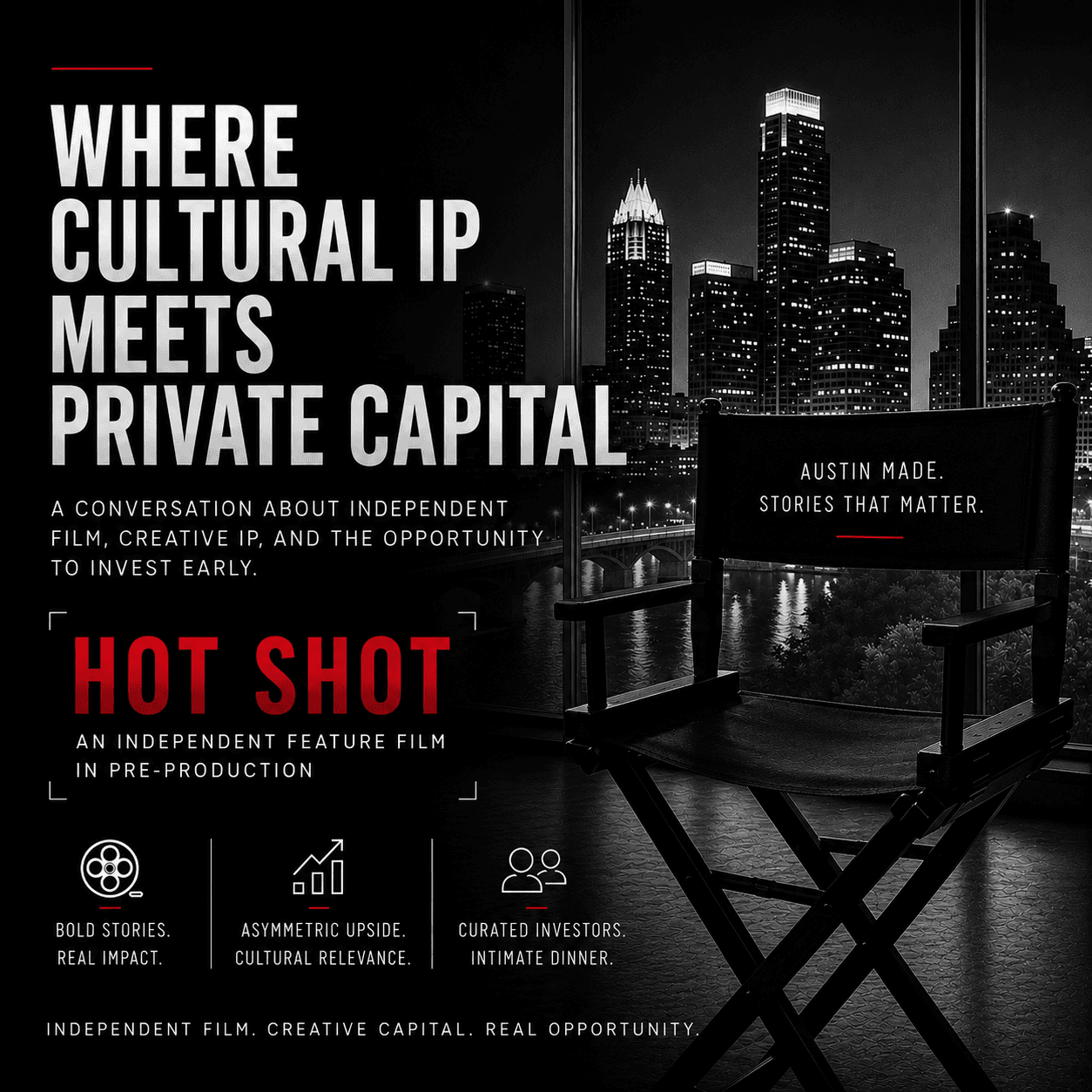 Hot Shot Investor Dinner ATX
