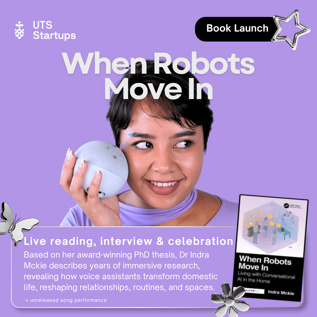Book Launch: When Robots Move In by Dr Indra McKie