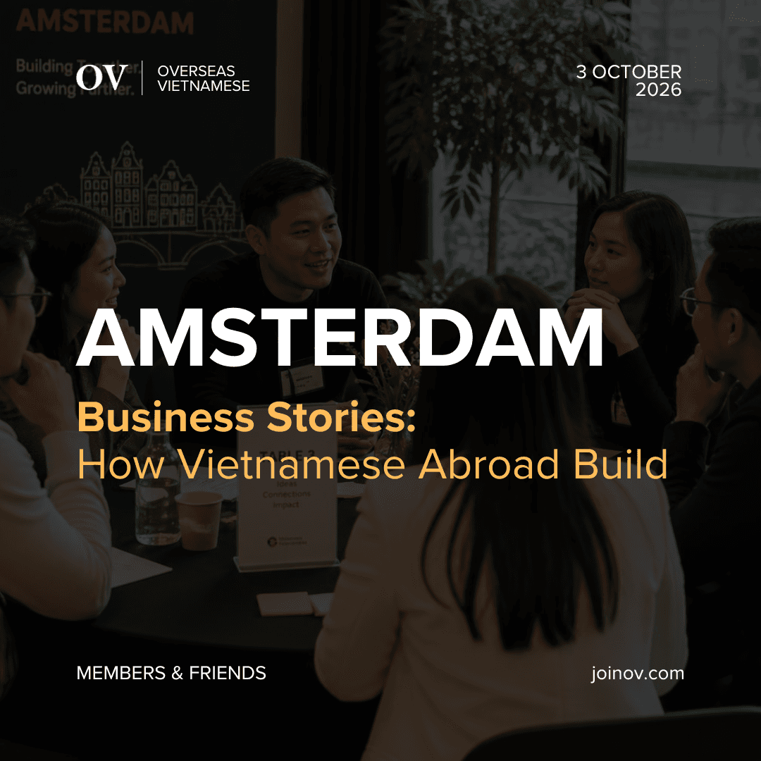 OV Amsterdam — Business Stories: How Vietnamese Abroad Build