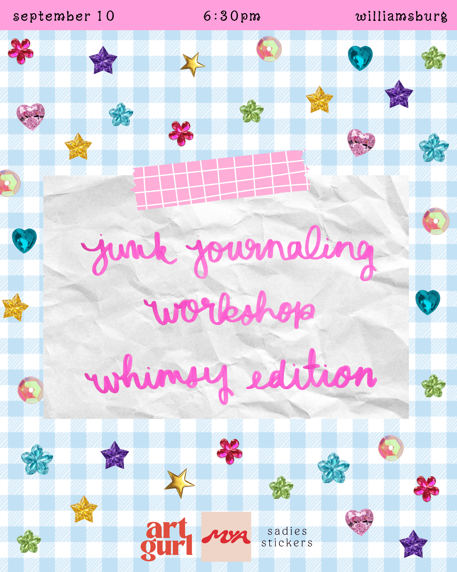 junk journaling workshop: whimsy edition