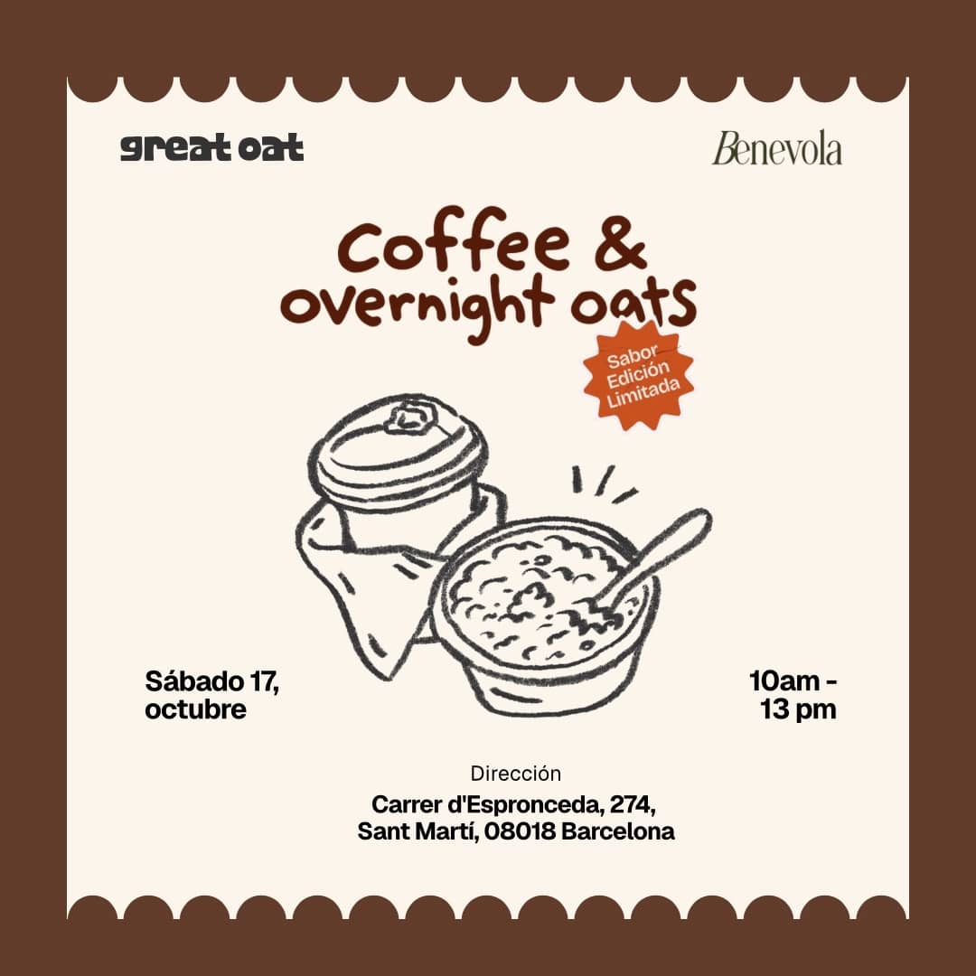 Not Your Usual Breakfast — Great Oat x Benevola
