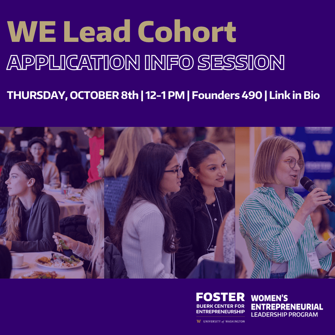 WE Lead Cohort Info Session