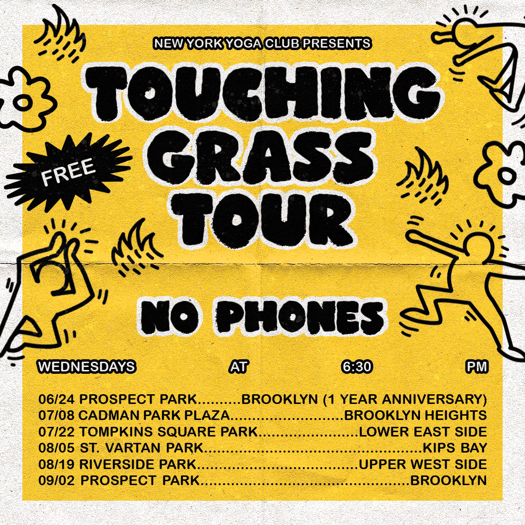 Yoga Club Touching Grass Tour: Dan's Birthday Edition π (Prospect Park)