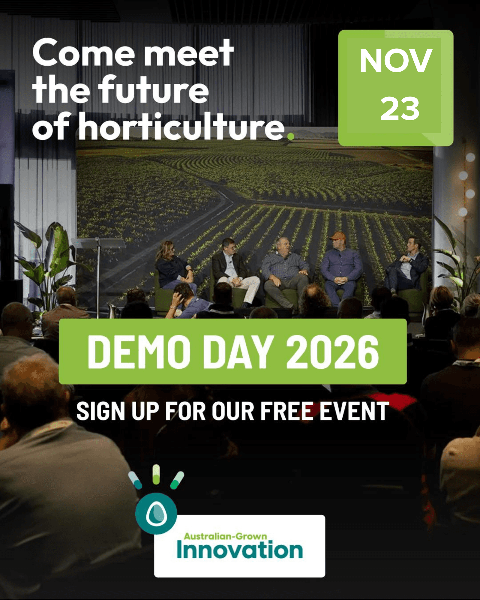 Australian-Grown Innovation Demo Day – St Kilda Town Hall