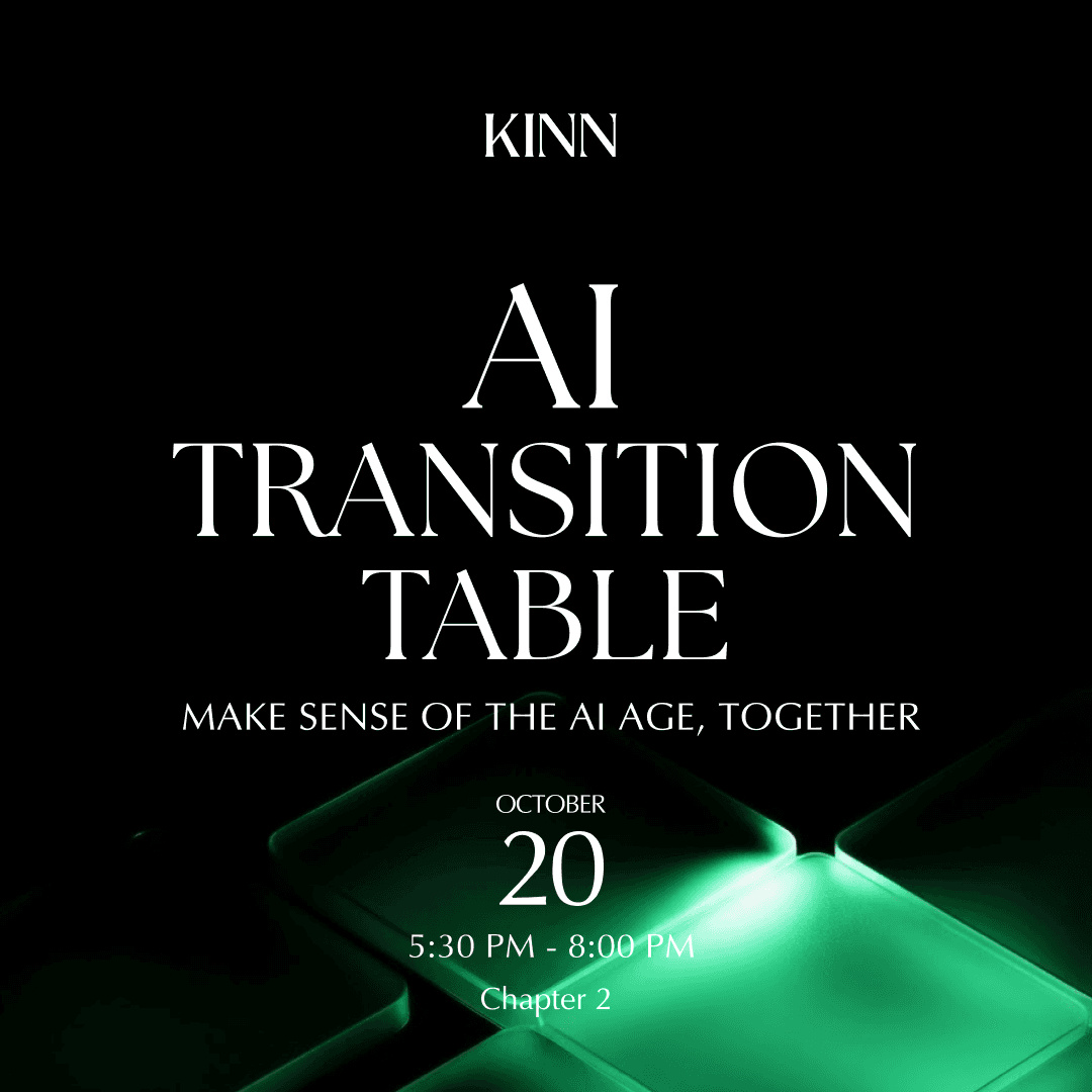 AI Transition Table: Make sense of the AI age, together - Chapter 2
