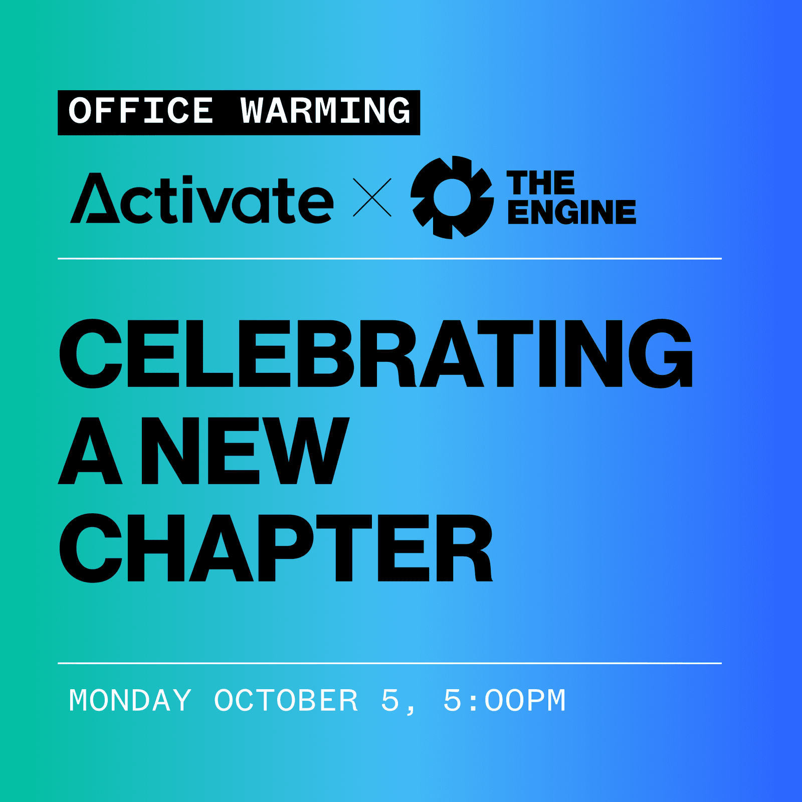 Activate Boston x The Engine: Celebrating a New Chapter