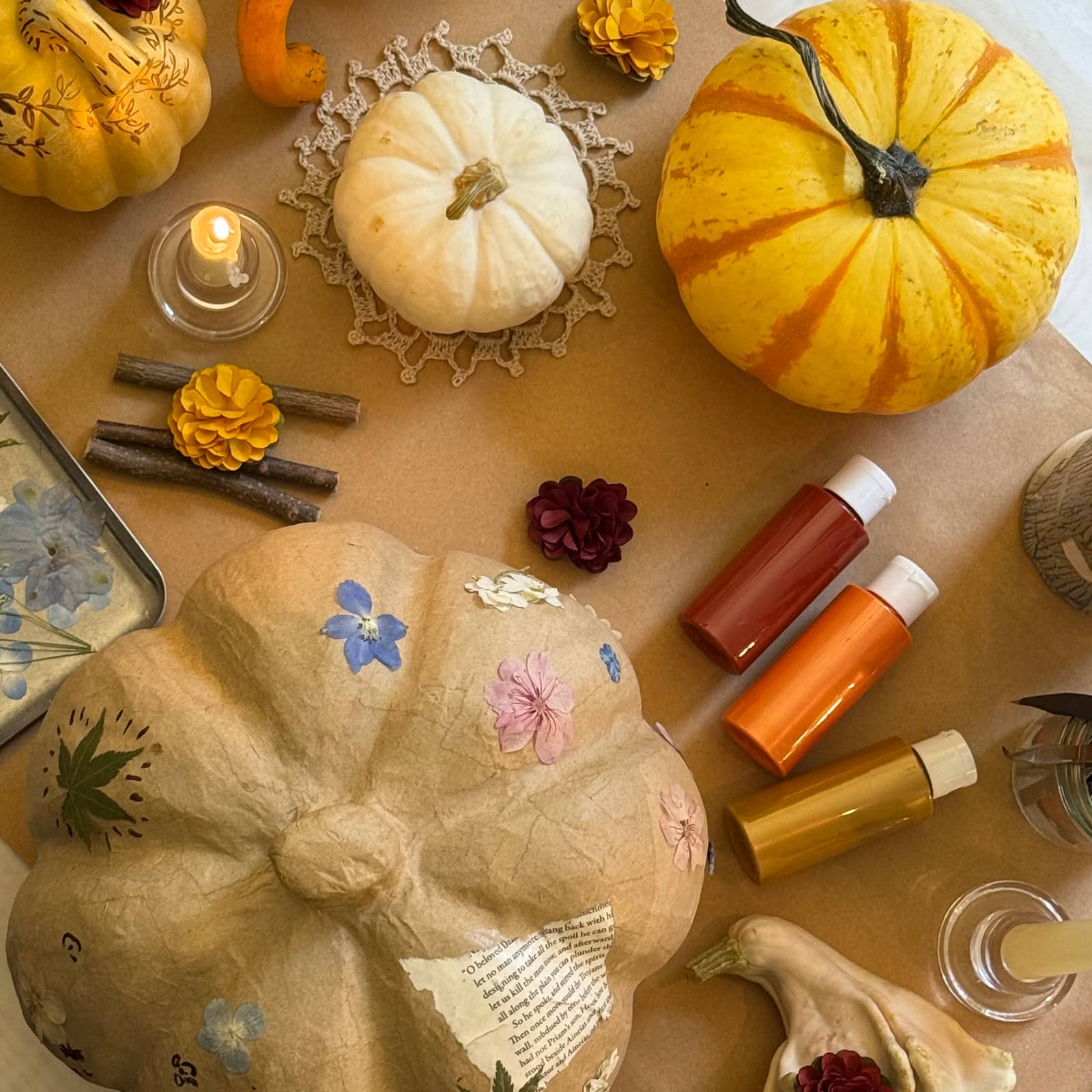 Halloween Pumpkin Decorating Workshop NYC