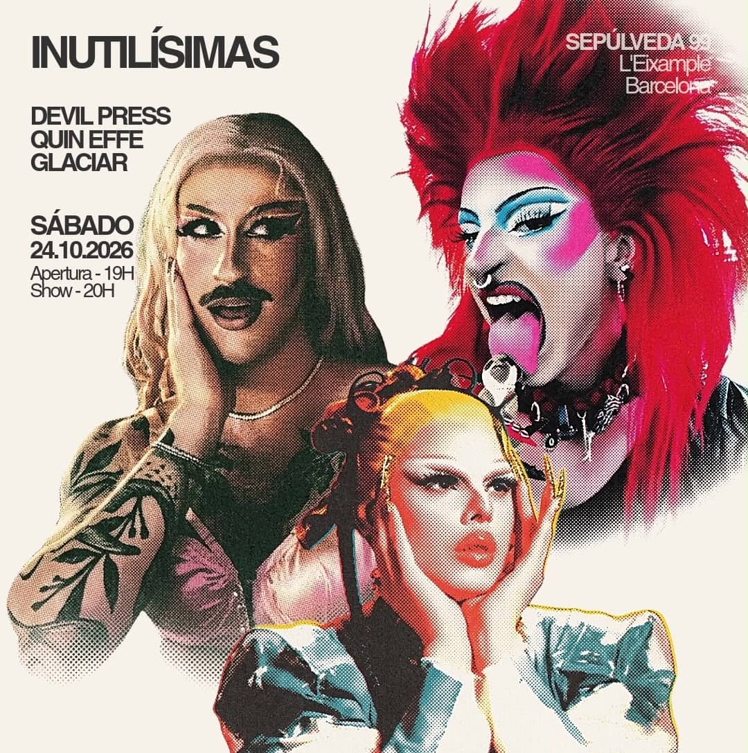 INUTILÍSIMAS: Con Devil Press, Quin Effe Y Glaciar