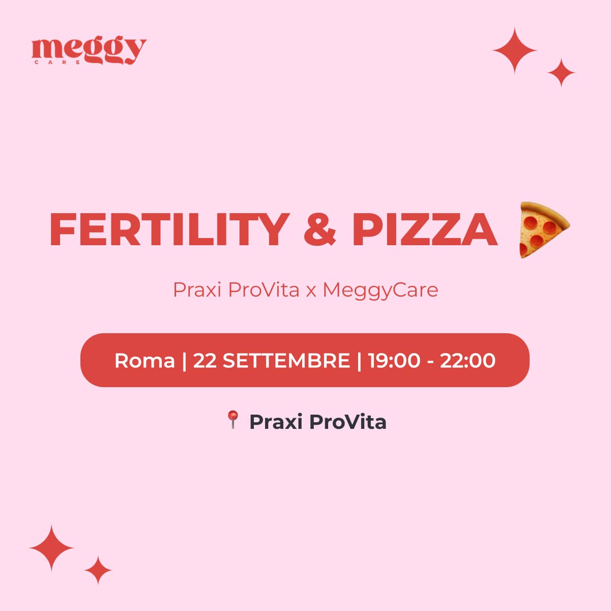 Rome | Fertility & Pizza | MeggyCare x Praxi Roma