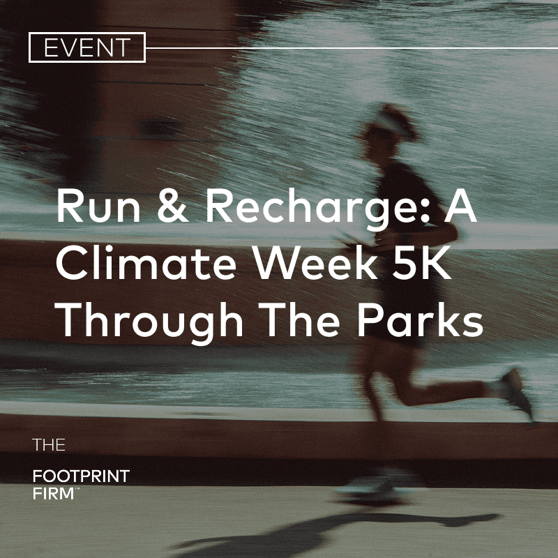 Run & Recharge: A Climate Week 5K Through the Parks