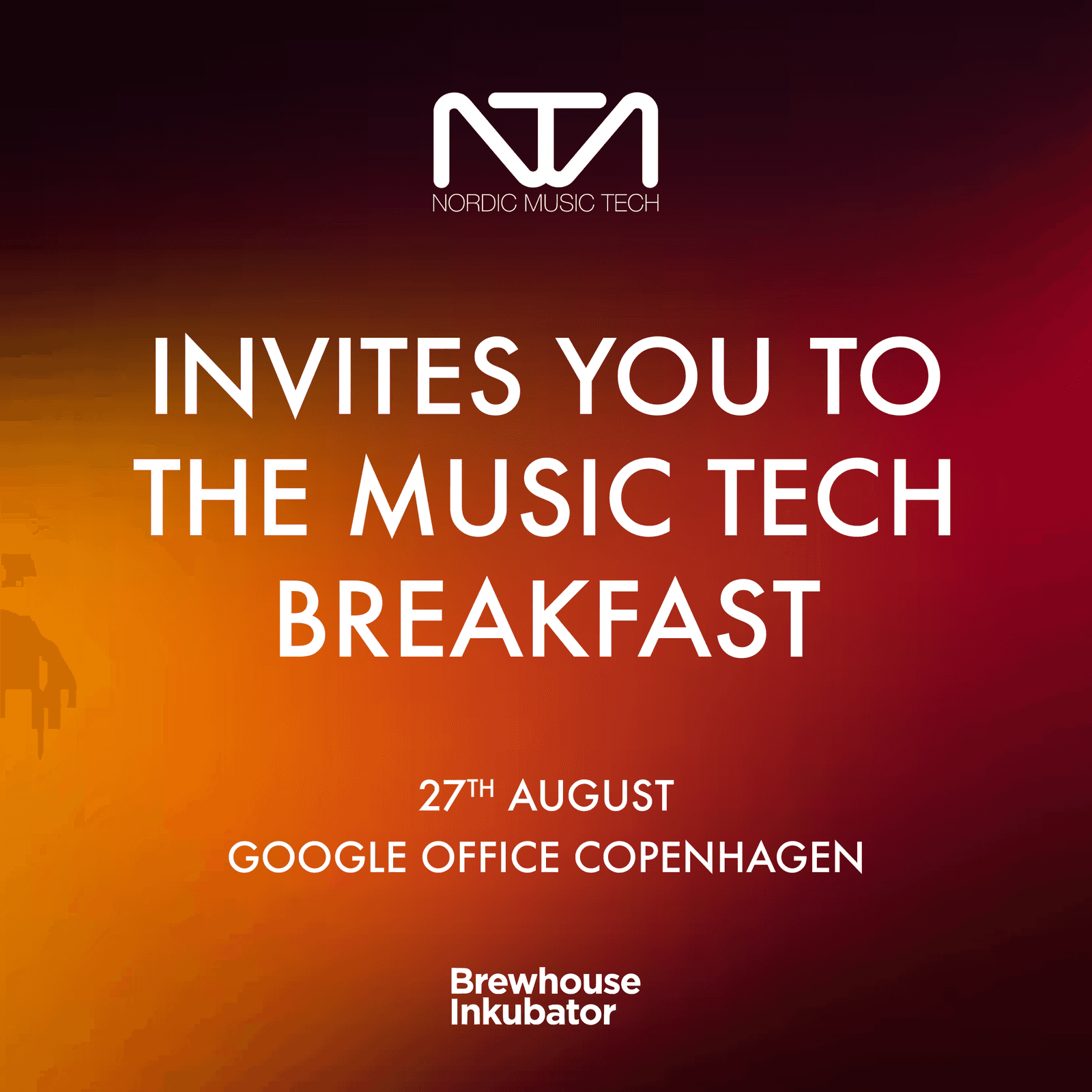 NMT invites you to the Music Tech Breakfast