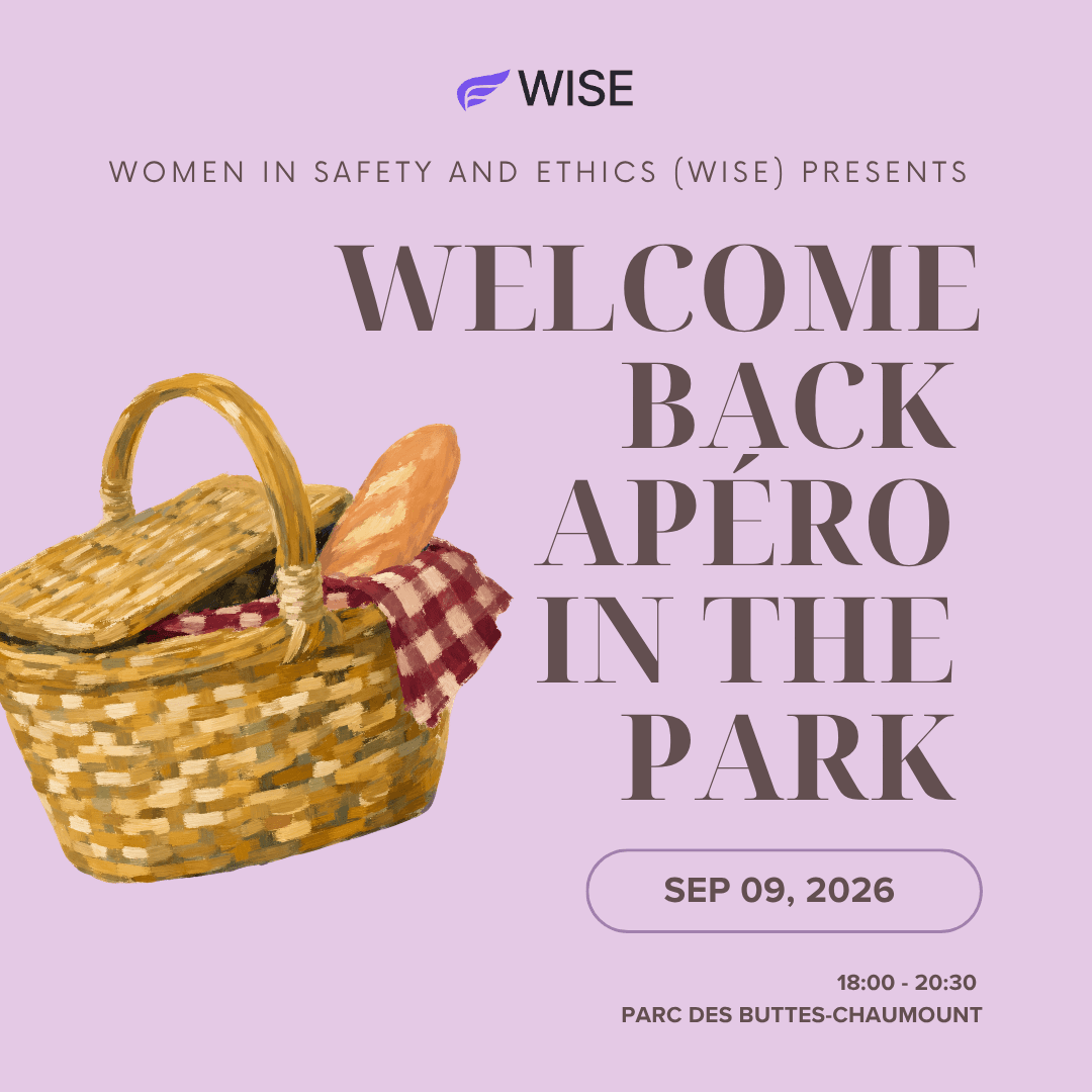 Women in Safety & Ethics Paris: Welcome Back Apéro in the Park