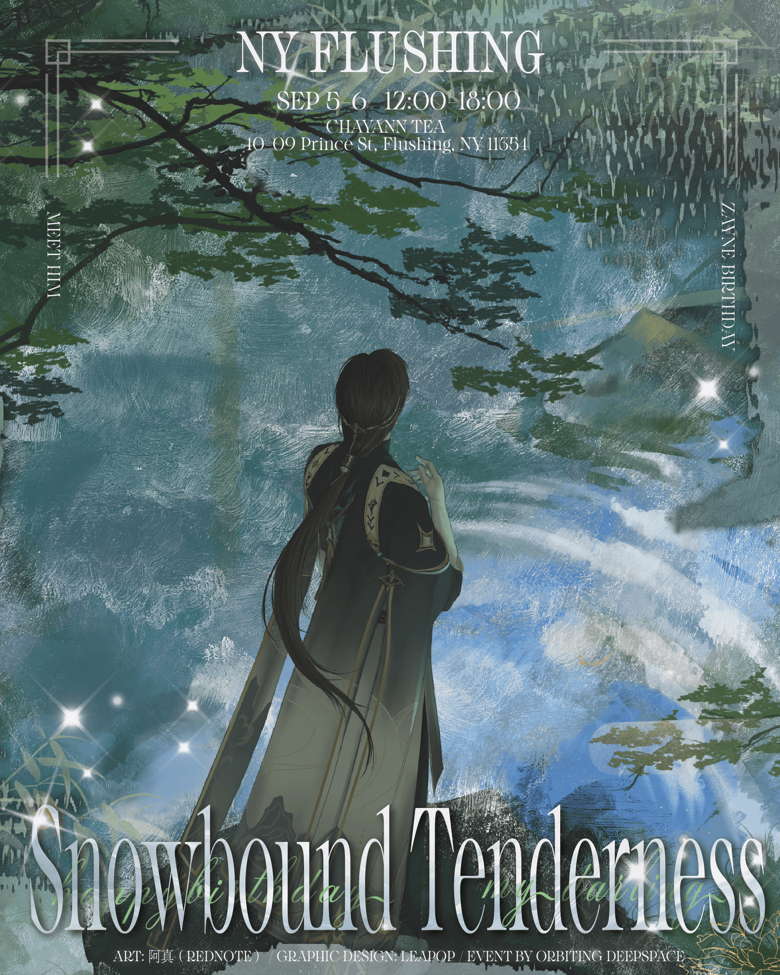 (Flushing·CHAYANN·9/5-6) Global Zayne Birthday Fan Event “Snowbound Tenderness")