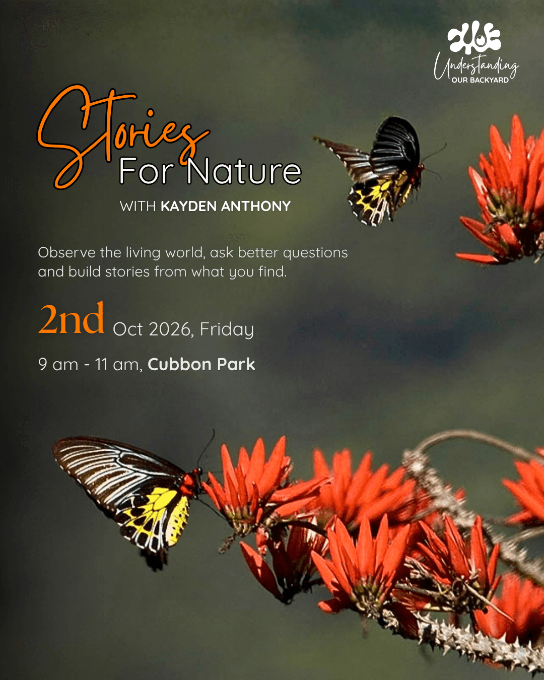 Stories for Nature with Kayden Anthony