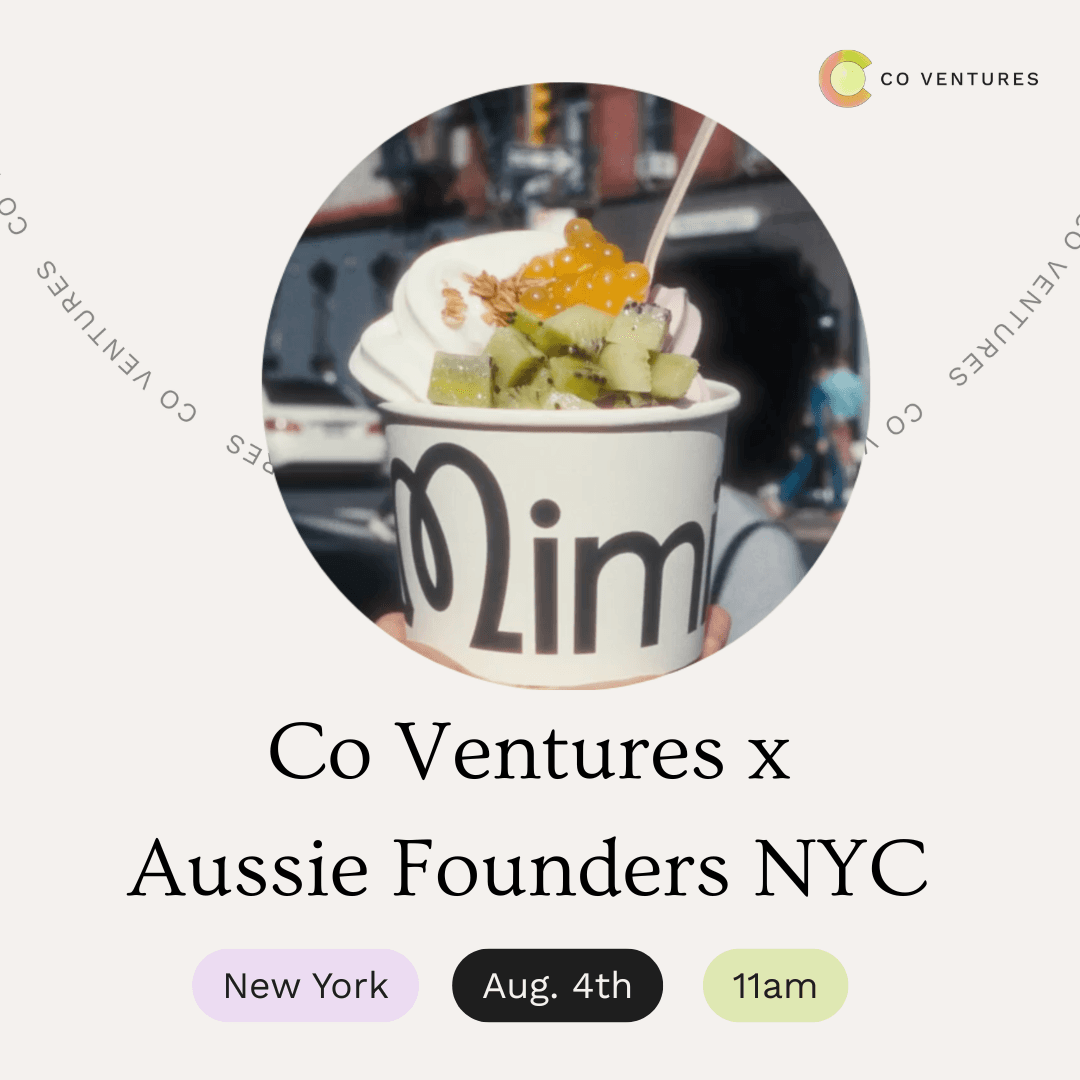 Co Ventures x Aussie Founders in NYC