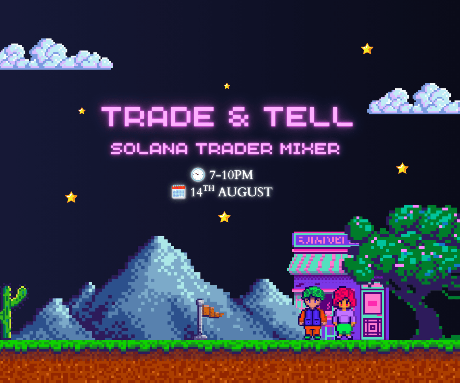 Trade & Tell: Solana Trader Mixer